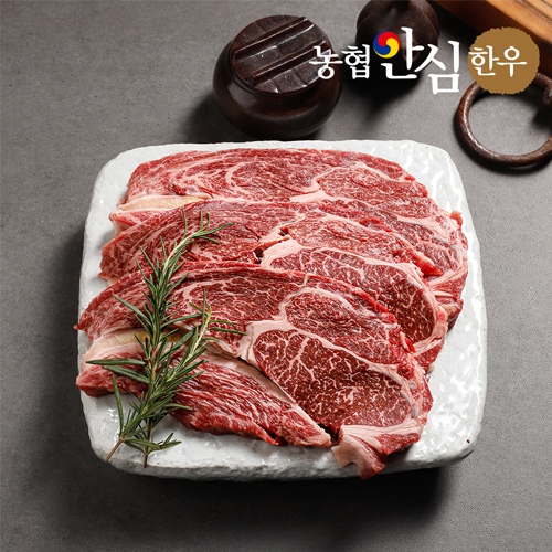 1등급 한우구이 등심250g+등심 250g