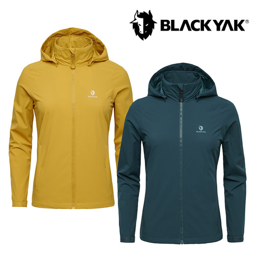[블랙야크] 25SS 여성 윈드세이퍼 자켓 1BYJKSU502 (소프트옐로우,청록색)