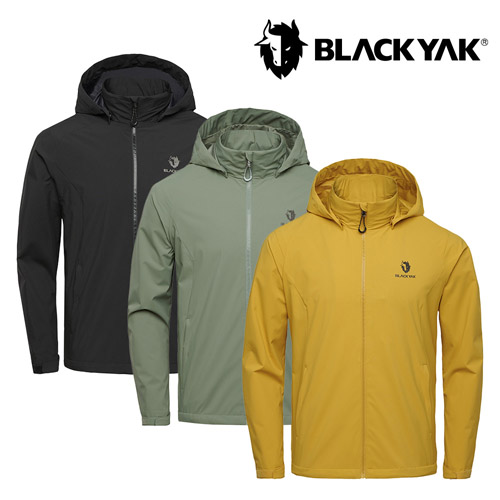 [블랙야크] 25SS 남성 윈드세이퍼 자켓 1BYJKSU002 (블랙,라이트카키,소프트옐로우)