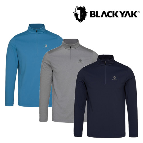 [블랙야크] 26SS 남성 페리체 집업 긴팔티 1BYZTSV001 (그레이시그린,멜란지그레이,네이비)