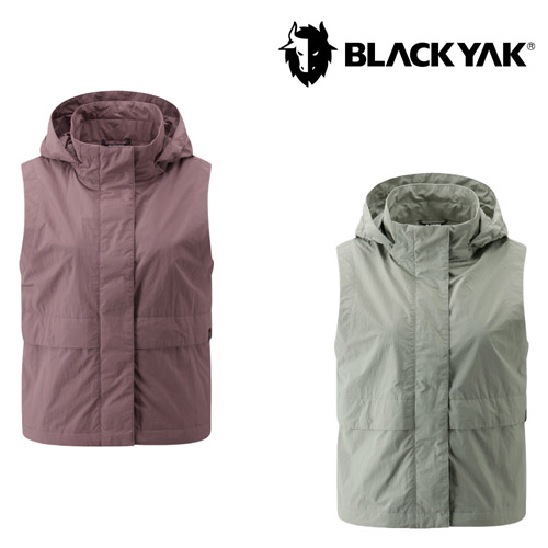 [블랙야크] 26SS 여성 우븐 숏 베스트 1BYVSSV501 (로즈,카키)