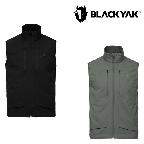 [블랙야크] 26SS 남성 유틸리티 스탠드넥 베스트 1BYVSSV001 (블랙,라이트카키 택1)