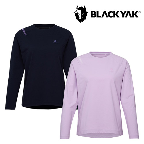 [블랙야크] 26SS 여성 프라임 긴팔티 1BYRTSV501 (블랙,라벤더 택1)