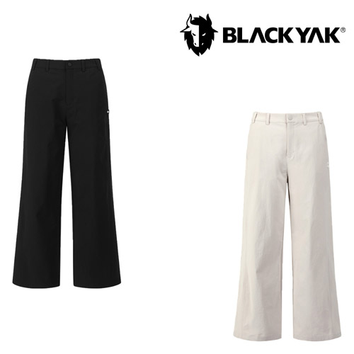 [블랙야크] 26SS 여성 데일리 와이드 팬츠 1BYPNSV506 (블랙,더스티아이보리 택1)