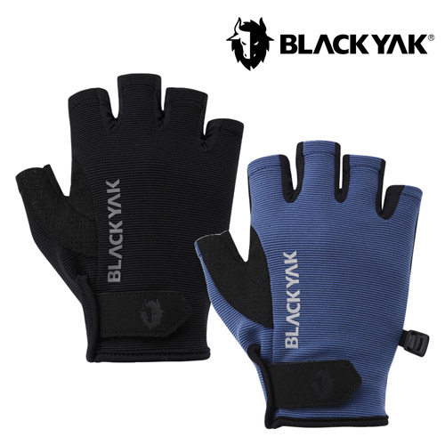 [블랙야크] 26SS 하드그립하프글러브C 2BYGVMV904 (블랙,그레이시블루 택1)