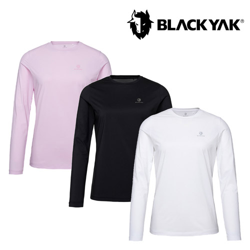 [블랙야크] 26SS 여성 아이스 라운드 베이스레이어 1BYETMV502 (라이트핑크,블랙,화이트 택1)