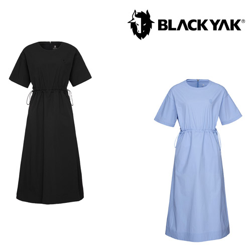 [블랙야크] 26SS 여성 에어로프레쉬K 반팔 원피스 1BYOPMV501 (블랙,스카이블루 택1)