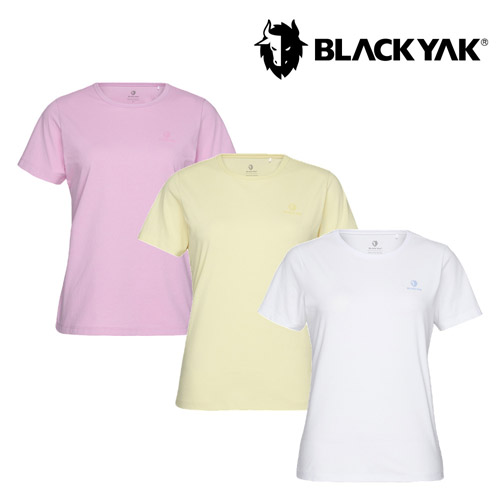 [블랙야크] 26SS 여성 에센셜 반팔티 1BYRTMV502 (라일락핑크,라이트옐로우,화이트 택1)