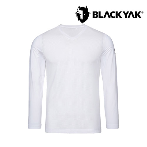 [블랙야크] 26SS 남성 듀얼메쉬 브이넥 베이스레이어 1BYETMV005 (화이트)