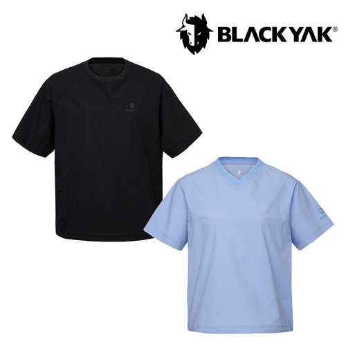 [블랙야크] 26SS 여성 에어로프레쉬A 포켓 반팔티 1BYRTMV506 (블랙,스카이블루 택1)