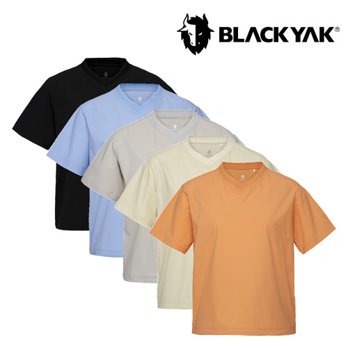 [블랙야크] 26SS 여성 에어로프레쉬K 브이넥 반팔티 1BYRTMV507 (색상 택1)